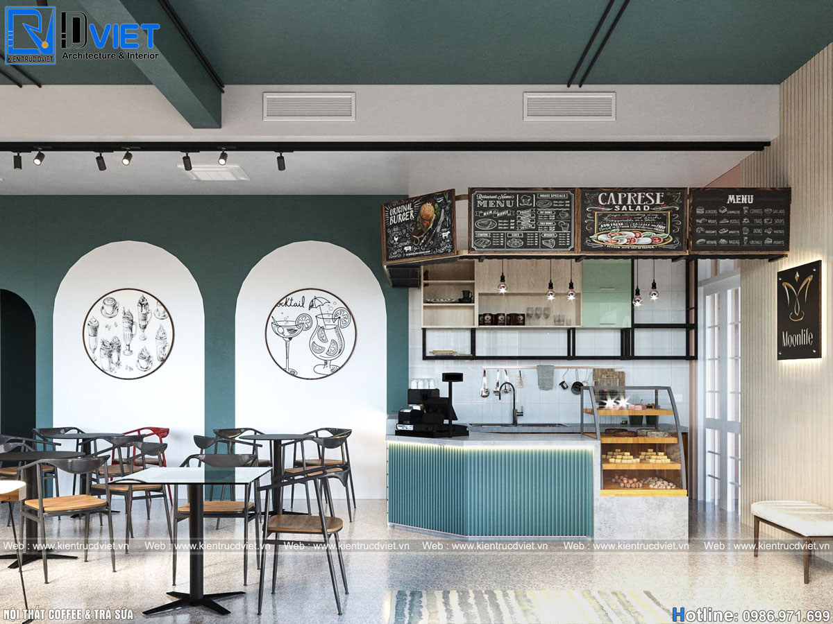 Thiết kế quán cà phê và decor quán Bí quyết tạo không gian đẹp và ấn tượng